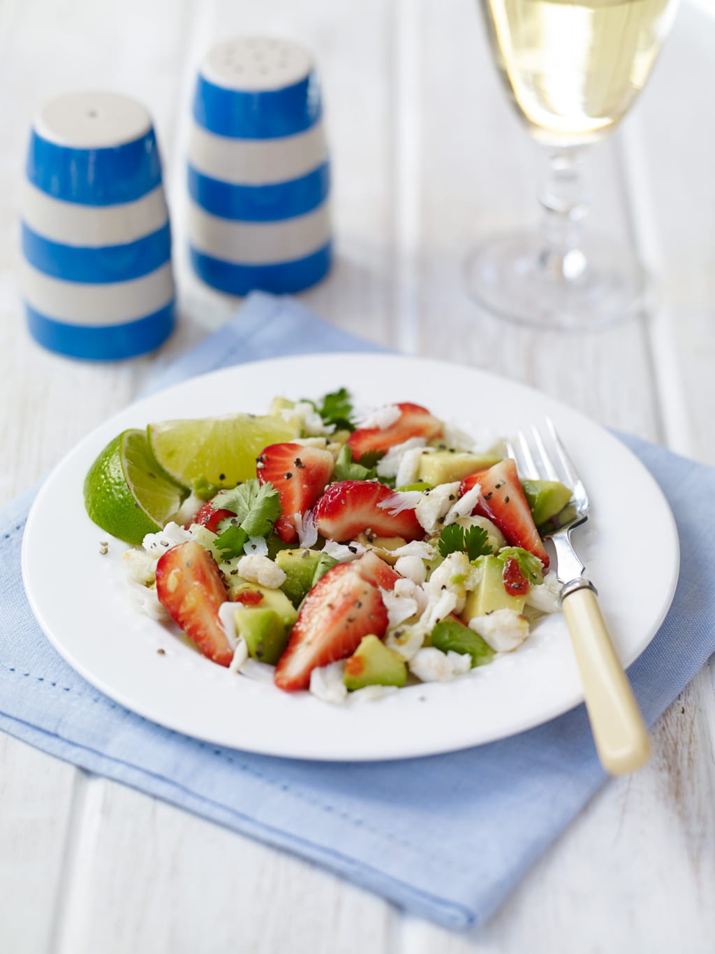 Berry World Strawberry Crab and Avocado Salad 75isq2927